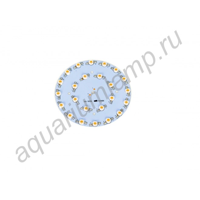 Фитосборка круглая на 3-ваттных светодиодах общей мощностью 72Вт